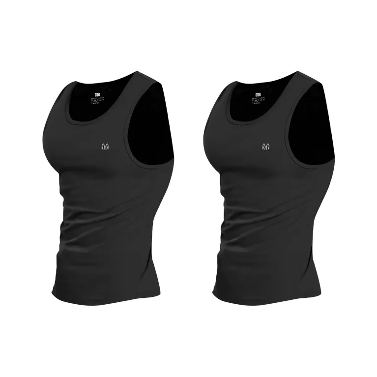 H YXIANG Men Tank Tops-12
