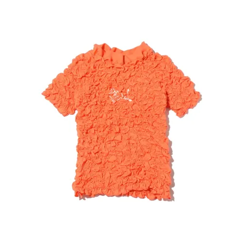 JORDAN Women'ss Bephies Beauty Supply Scrunchie T shirt Lt Wild Mango/Pale Ivory