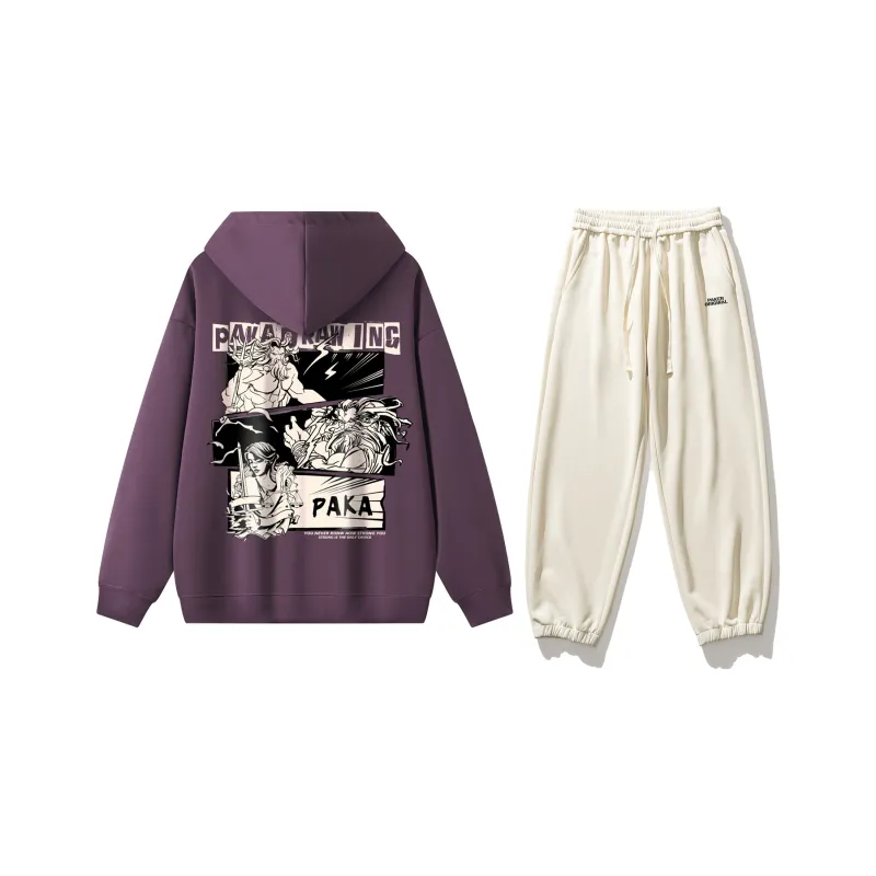 PAKA Sweatshirt Sets Unisex-58