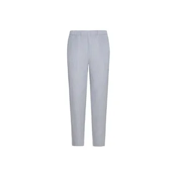Homme Plissé Issey Miyake Pleated Basic Slim Fit Trousers