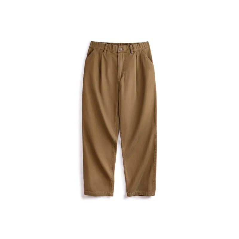 MADEN Casual Pants Men Khaki-0