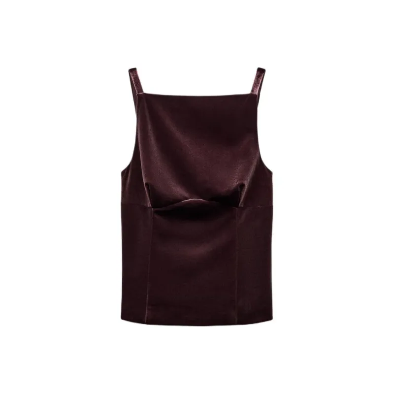 ZARA Trf Tank Tops Women's-0