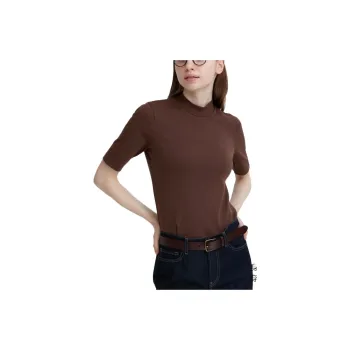 UNIQLO T-Shirt Women's Chestnut