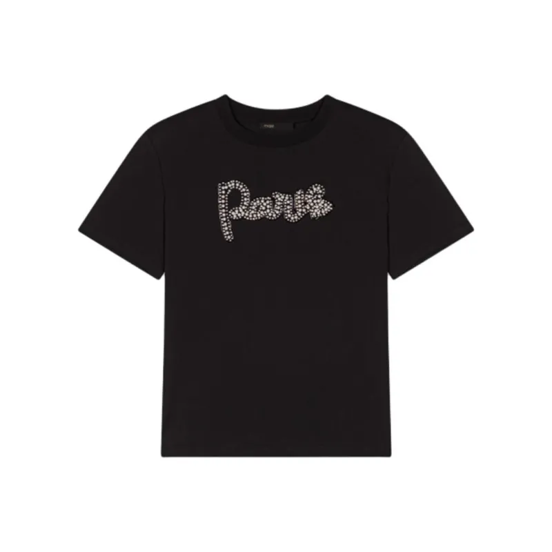 Maje Embroidered T shirt-0