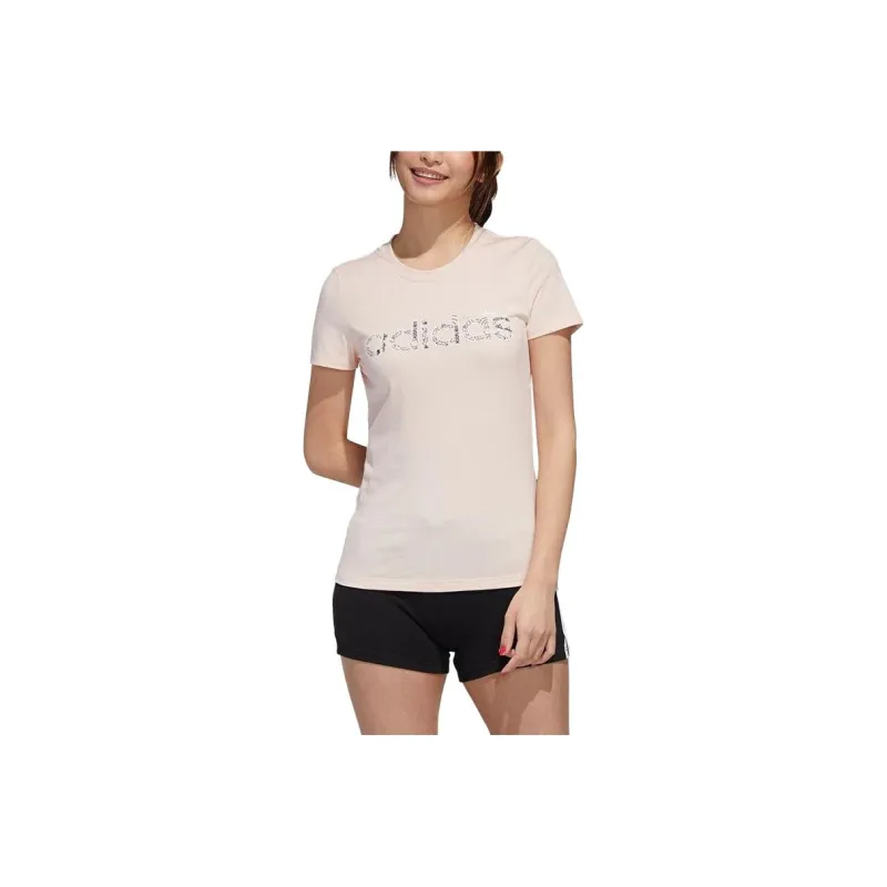 Adidas T Shirts Women's Light Pink-0