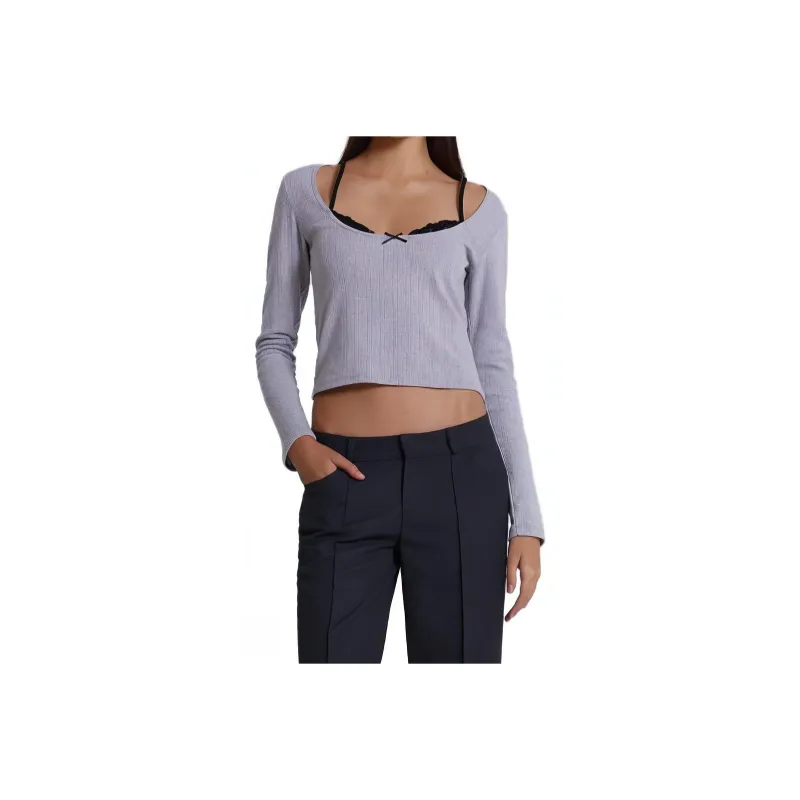 Jaded London T Shirt Women's Gray-0