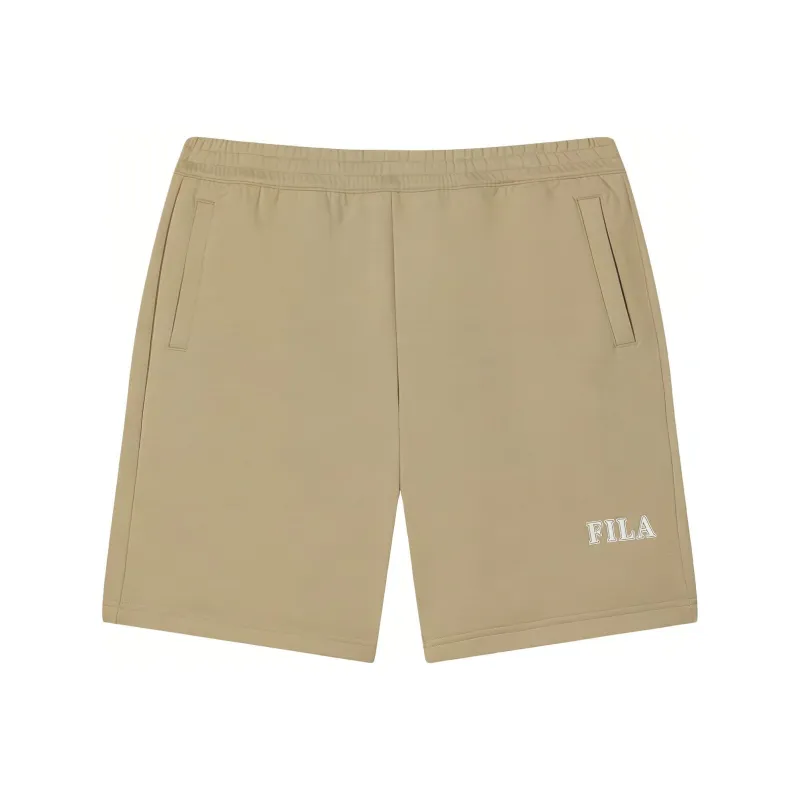 FILA Casual Shorts Men's Earthy Khaki Yellow-0