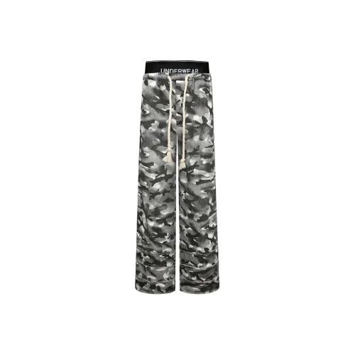 F.K.V.A Niche Versatile Camo Pants Unisex