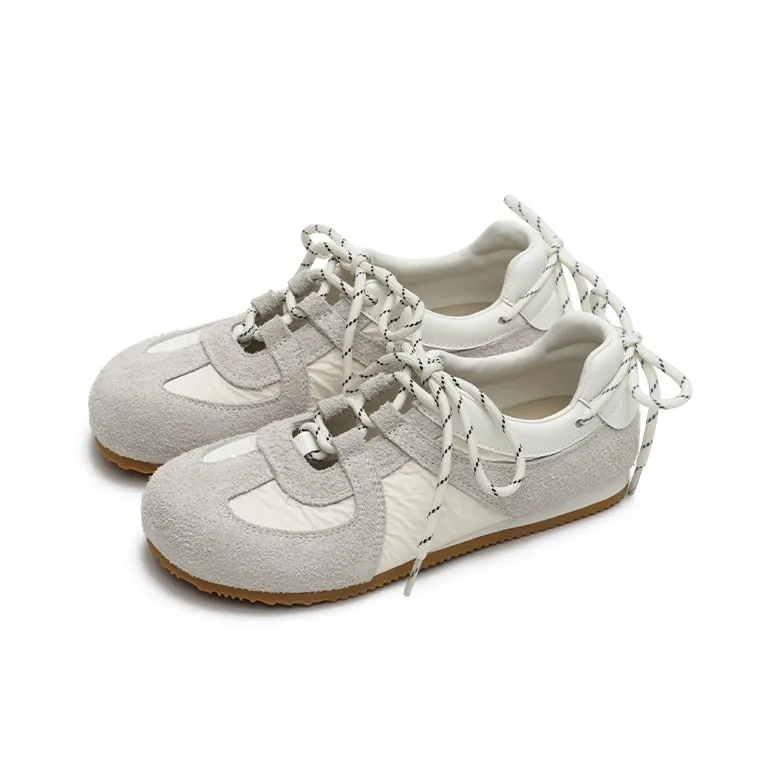 MASOOMAKE German Army Trainers Breathable And Lightweight Low Top Casual Shoes Women's-1