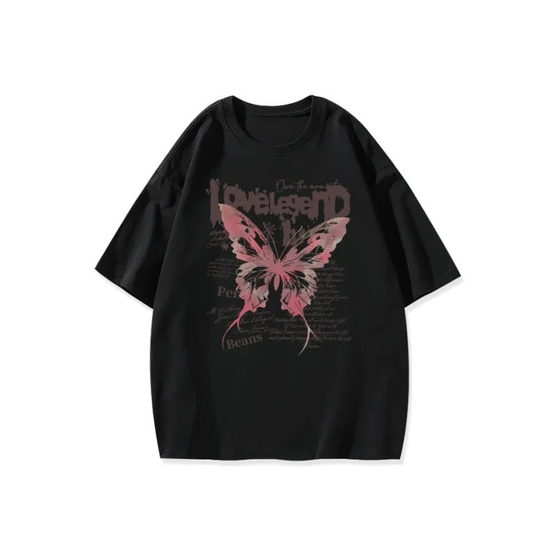 ILYOIL Drop Shoulder Sleeve T Shirt Unisex-5
