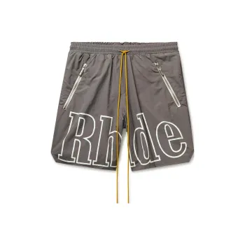 RHUDE Sports Shorts Men Gray