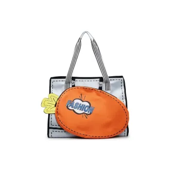 FREEHIKE Fabric Shoulder Bag Large Size Unisex Blue Carrot