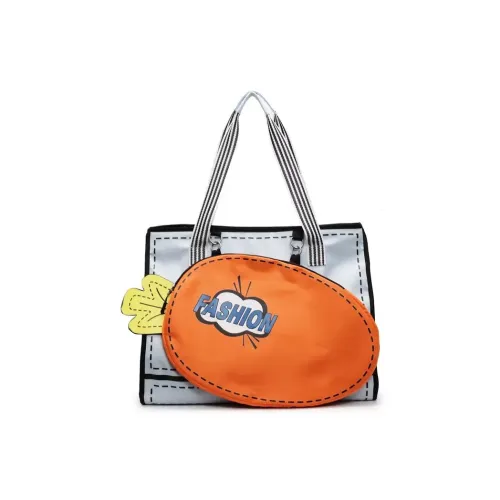 FREEHIKE Fabric Shoulder Bag Large Size Unisex Blue Carrot