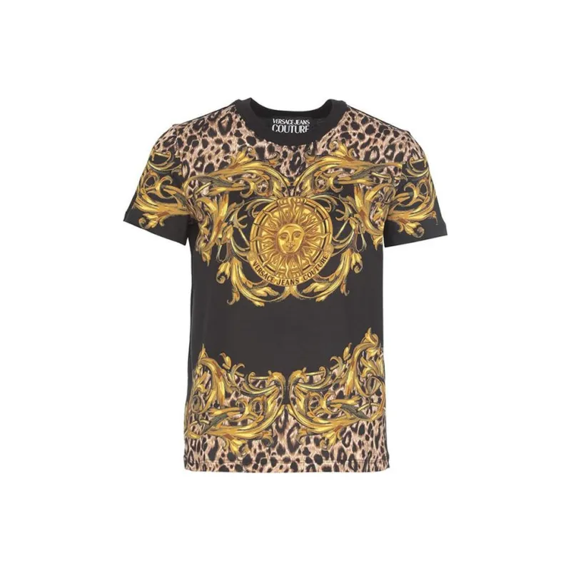 VERSACE JEANS COUTURE SS22 T Shirt Women's Black-0