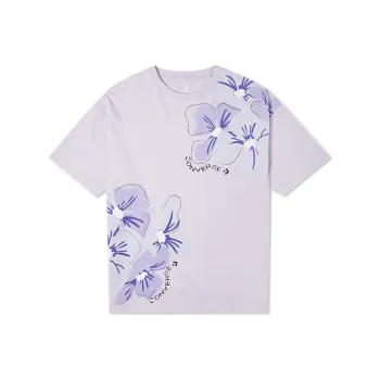 Converse IWD T Shirts Women's Light Purple