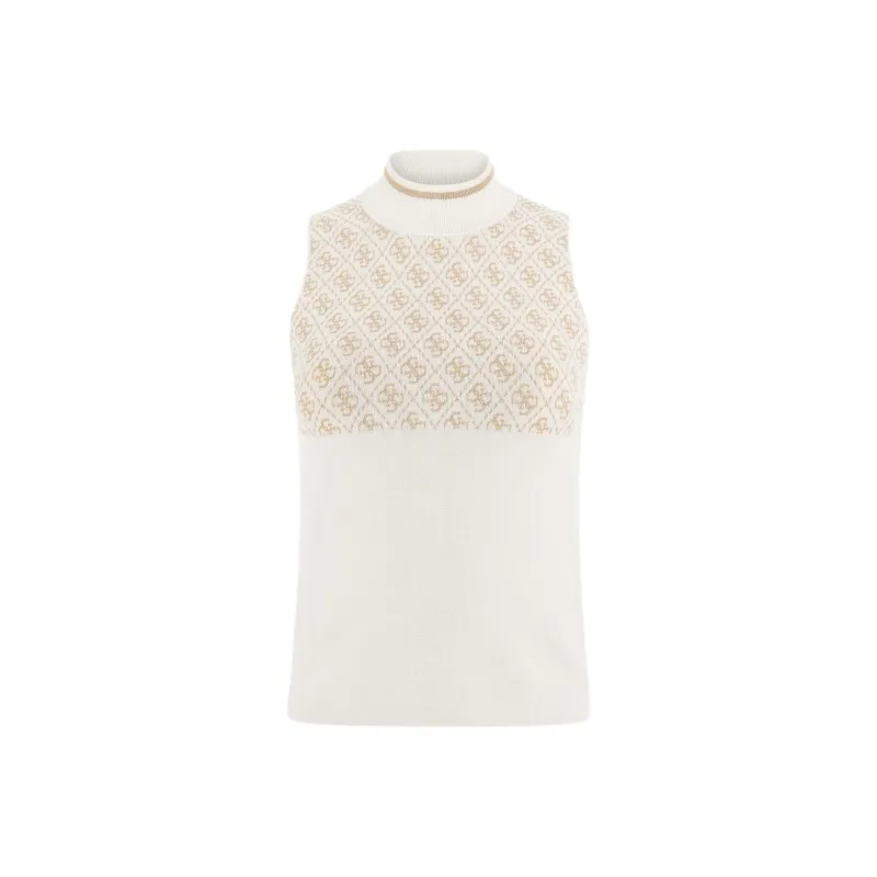 GUESS Tank Tops Women's Beige-0