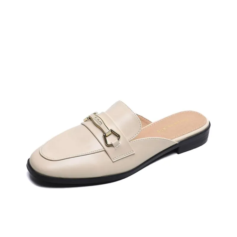 City Camel Rubber Sole Slip Resistant Closed Toe Slippers Women's-5
