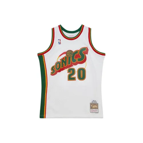 Mitchell Ness 1995/96 Hardwood Classics Shawn Kemp Seattle SuperSonics '' Swingman Jersey