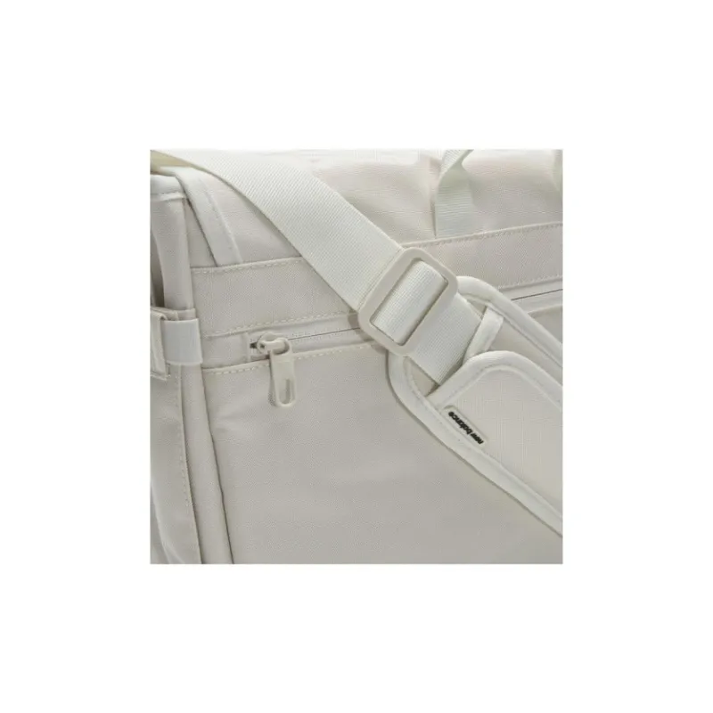 New Balance Nylon Shoulder Bag, Crossbody Bag, Handbag Medium Size Unisex Cream-6