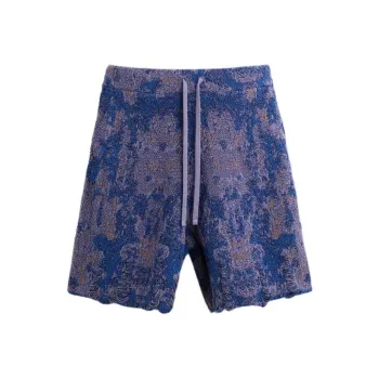 ZARA Casual Shorts Men's Dark Purple