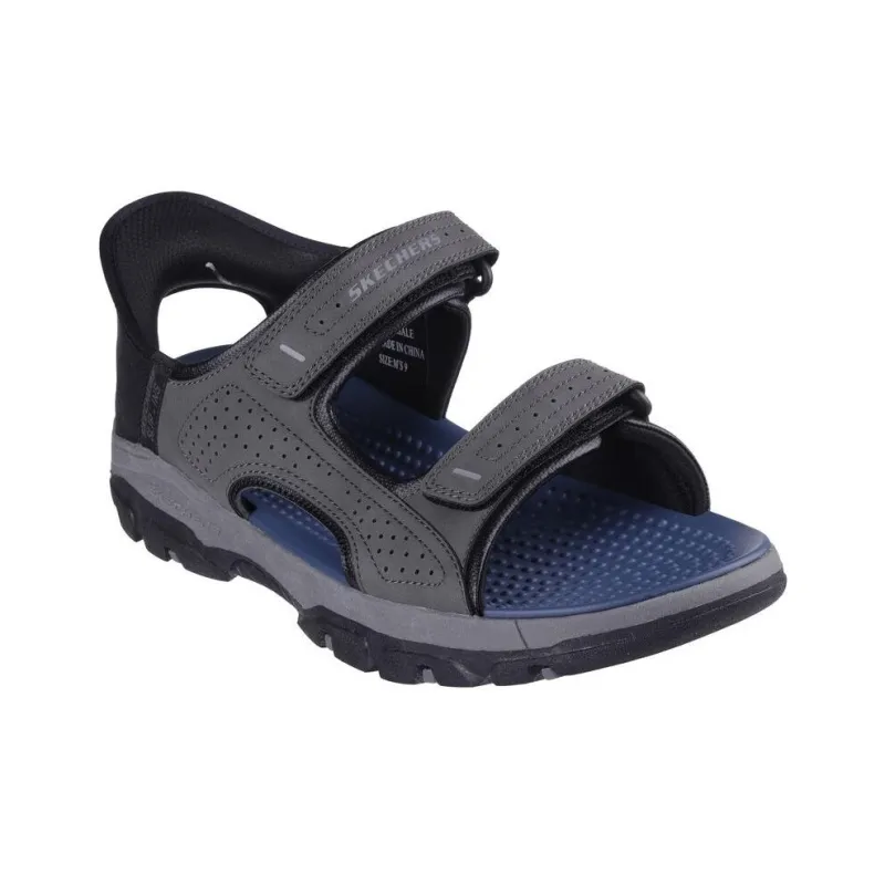 Skechers Relaxed Fit Beach Sandals Men's Dark Gray-3