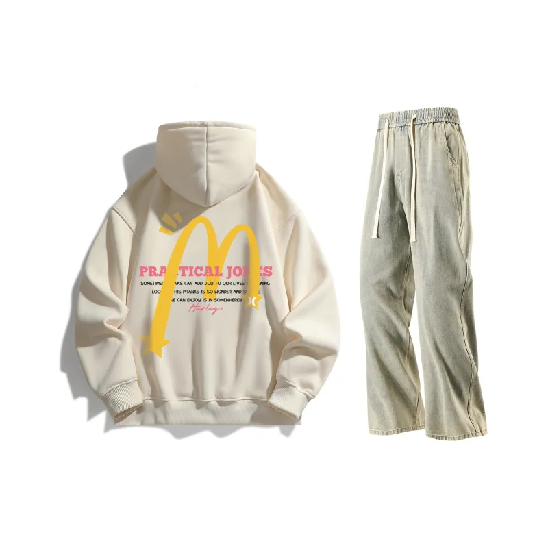 Hurley Sweatshirt Sets Unisex-17