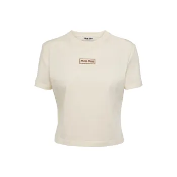 MIU MIU T Shirts Women's Beige