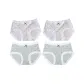 2 Pack Gray Purple+2 Pack Light Gray