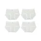 2 Pack Gray Green+2 Pack Milk White