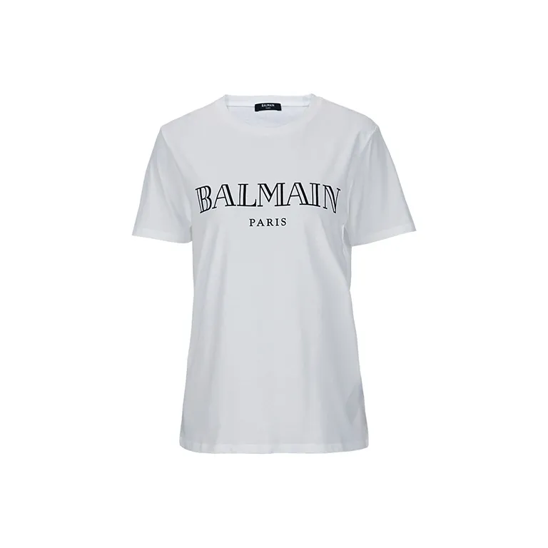 BALMAIN T Shirts Women's White-0