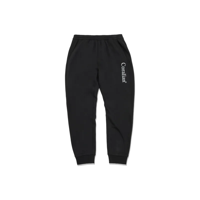 CORALIAN RUNOFF Casual Pants Unisex Black-0