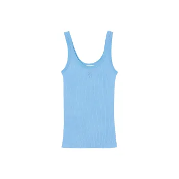 Sandro Ribbed Vest Top