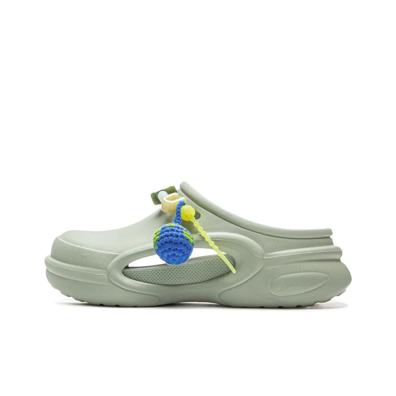 YINGXIONGLIANMENGYONGCHIPAIDUI x LiNing Soft Clogs Unisex Green-0