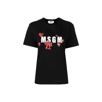 MSGM T Shirts Women's Black