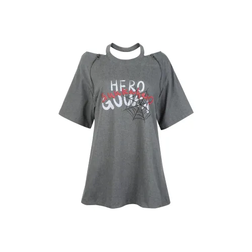 Guuka Hero T Shirt Women's Gray