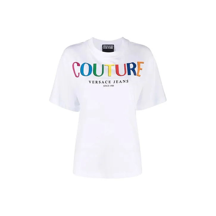 VERSACE JEANS COUTURE T Shirts Women's White-0