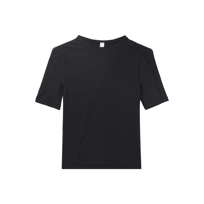 Lululemon T Shirt Women's Black-0
