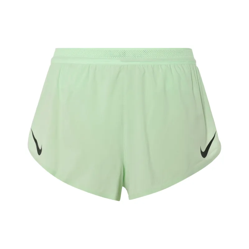Nike AeroSwift Sports Shorts Men's Green Yellow-0
