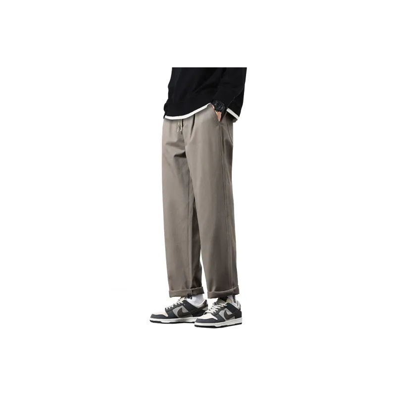 Humanism 1986 Casual Pants Unisex Navy Blue-2
