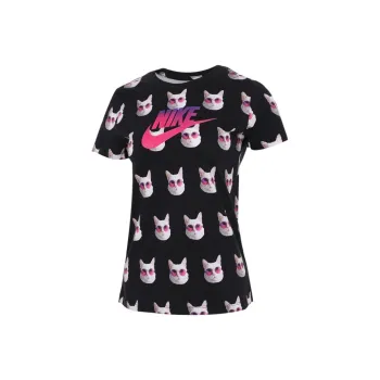 Nike Set in Sleeve T Shirt Women's Black