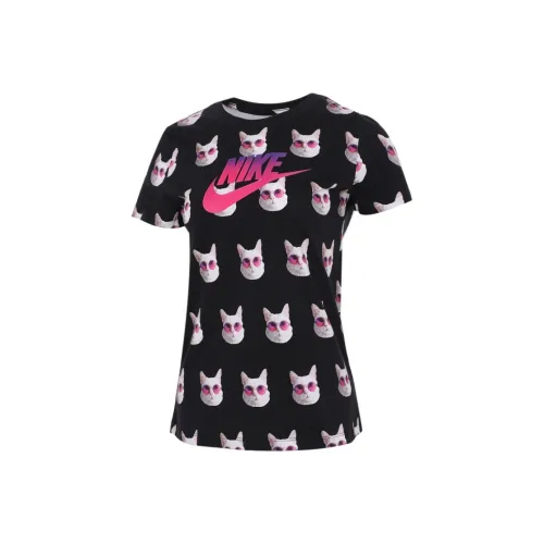 Nike Set in Sleeve T Shirt Women's Black