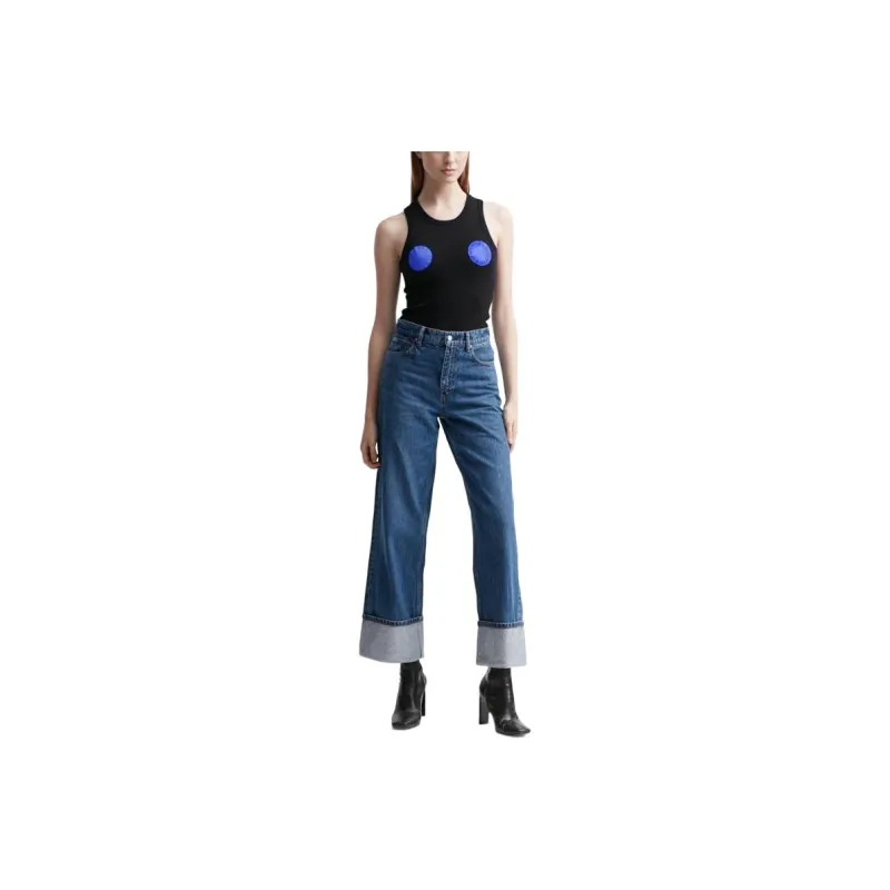Alpha Industries Tank Tops Women's Black-0