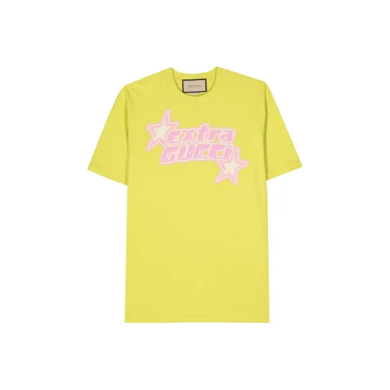 GUCCI T Shirts Women's Yellow-0