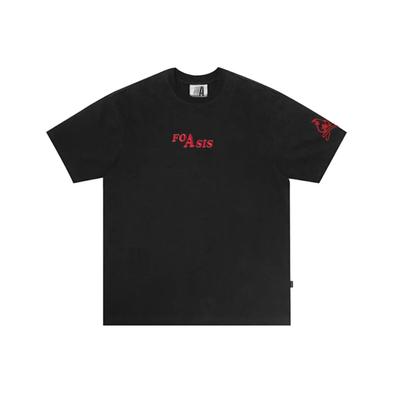 FOASIS Drop Shoulder Sleeve T Shirt Unisex-28