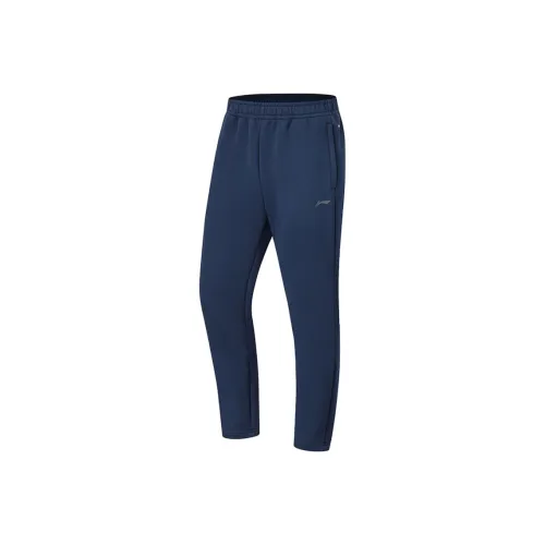 LiNing Fitness Series Casual Pants Men's Guangdong Blue