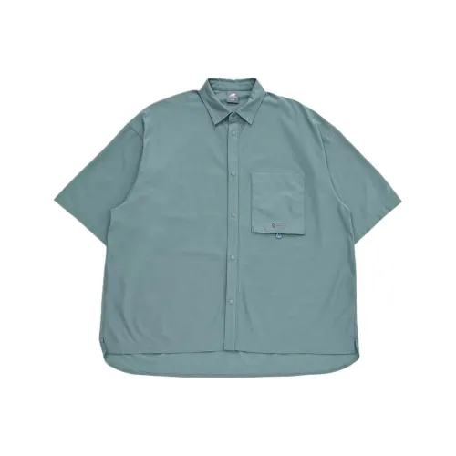 New Balance Shirts Men Green