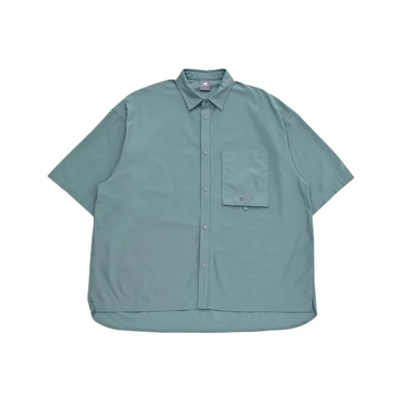 New Balance Shirts Men Green-0