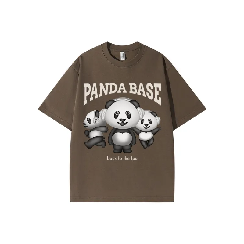 PANDA BASE T Shirts Unisex-8