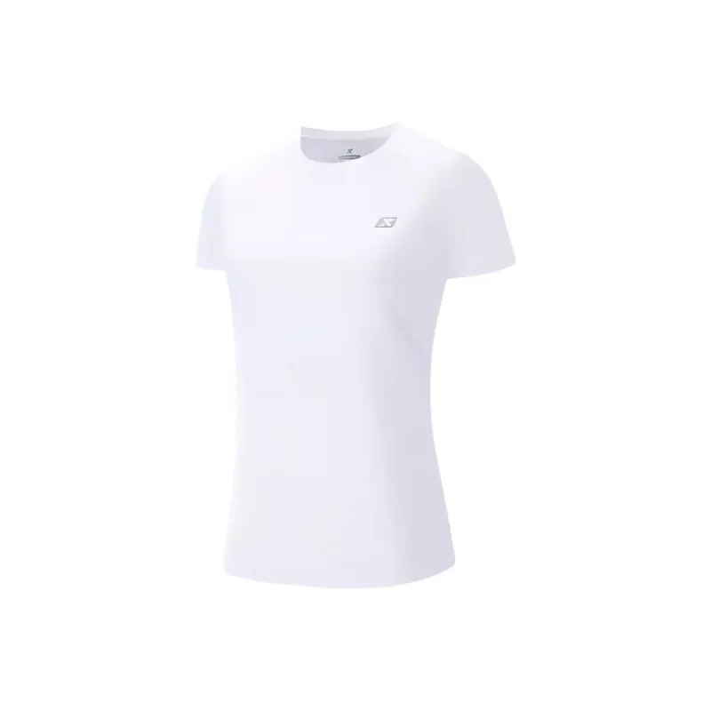 XTEP Variety Training Collection T Shirt Women's Pearl White-0