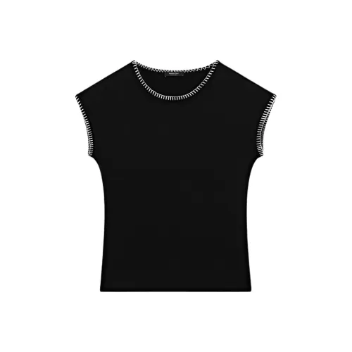 Massimo Dutti T-Shirt Women's Black